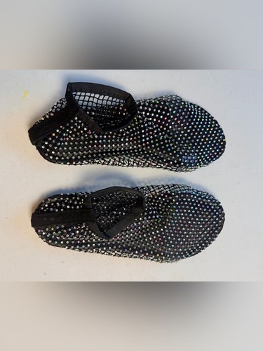 Black mesh slip - black, slip-on