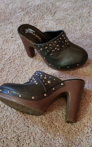 Y2k wild diva - black, studded
