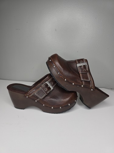 Y2k vtg platform chunky - vtg, clogs